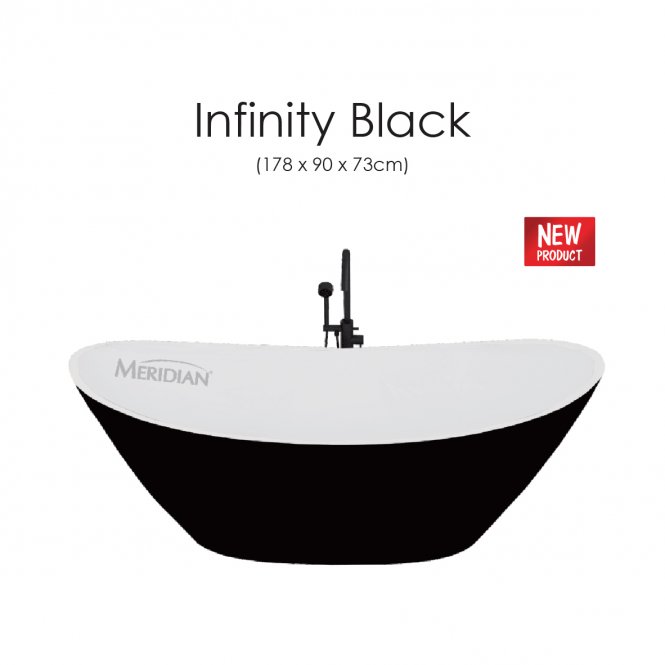 Marble Bathtub_Infinity Black